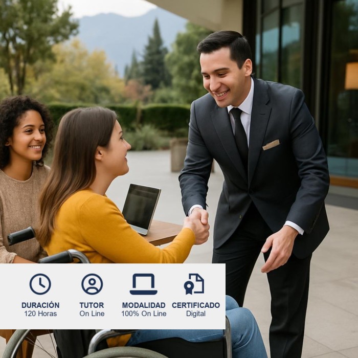 Curso de Hospitalidad Inclusiva y Atención de Personas con Discapacidad