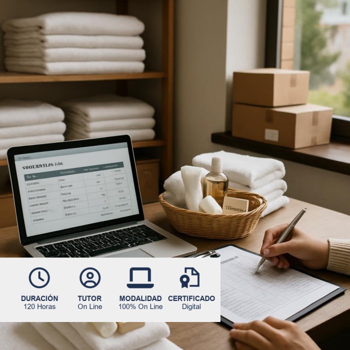 Curso de Control de Inventarios de Lencería y Amenities