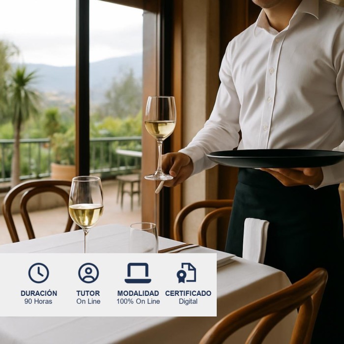 Curso de Servicio de Garzón para Hoteles y Restaurantes