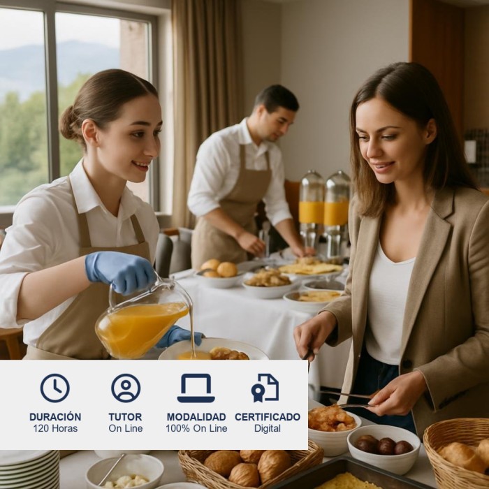 Curso de Servicio de Desayuno y Buffet Hotelero